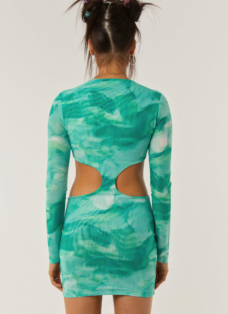 Listen In Cut Out Mini Dress - Amazon Peppermayo Wholesale Listen In Cut Out Mini Dress - Amazon Peppermayo Wholesale